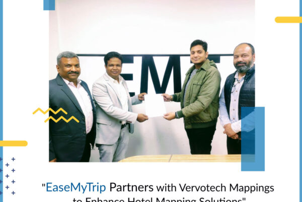 EaseMyTrip werkt samen met Vervotech Mappings om oplossingen voor hotelkaarten te verbeteren