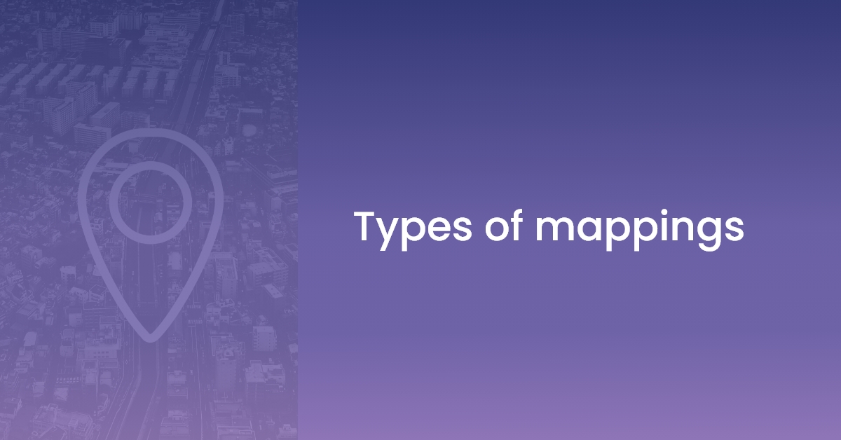 Types of Mappings