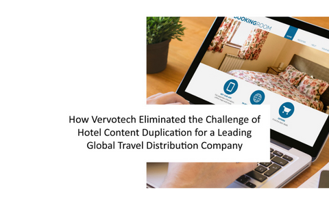 Hoe Vervotech de uitdaging van duplicatie van hotelcontent elimineerde