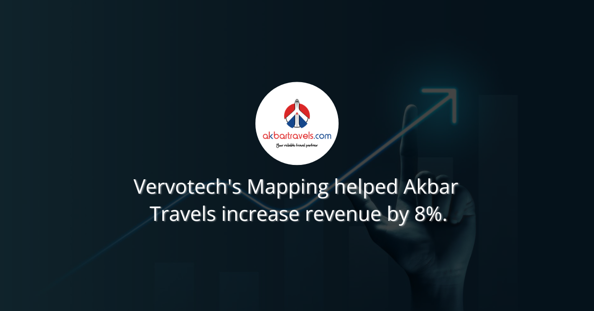 Choosing Vervotech Over In-House Mappings Helps Akbar Travels To Increase Mapping Accuracy And Efficiency